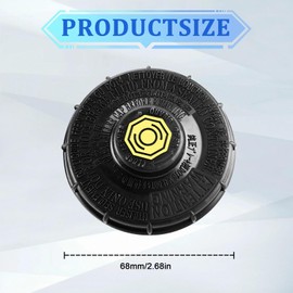 Brake Master Cylinder Tank Fluid Reservoir Cap, Replace 46662-SLE-J01 46662-SDC-A02 46662-S8A-003, S2000 Accessories, Compatible with Honda HR-V CR-V Accord Hybrid Insight Element CR-V & More