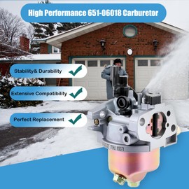 Caalii Carburettor 951-05389 for Huayi 183W 190W MTD Cub Cadet 683-WU 683-WUA 357cc Engines Cub Cadet 66.0 cm 71.1 cm 26HD 28HD 26-TRAC Snow Blower Carburettor