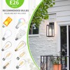 MAXvolador Outdoor Wall Sconce, Exterior Waterproof Wall Lantern Light Fixtures,