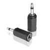 Samcos 2pcs 3.5mm Stereo Mono Conversion Plug Mini Plug Stereo