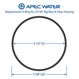 APEC Water Systems Replacement O-Ring for 10" or 20" BB and Clear Water Filter Housing (O-Ring-HB)