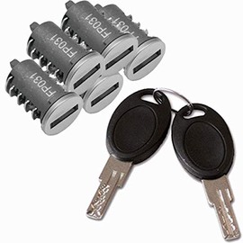 5 x HSC Socket Cylinder Key Lock Caravan Motorhome Caravan Boat FF System