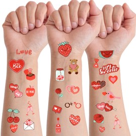 Valentines Tattoos For Kids, Class Valentines Day Gifts For Kids, Kids Valentines Day Gifts For School, Daughter Valentines Day Gifts, Valentines Day Temporary Tattoos