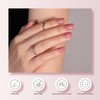 Nelikoo Semi Cured Gel Nail Strips, 20 PCS Gel Nail