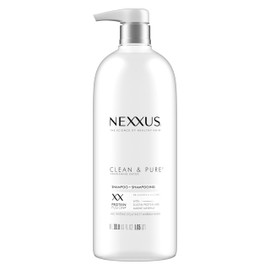 Nexxus Clean and Pure Clarifying Shampoo, With ProteinFusion, Nourished Hair Care Silicone, Dye And Paraben Free 33.8 oz | Nexxus