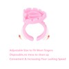 Lash Glue Holder - 100pcs Glue Ring Cups,Lash Glue Rings,Glue