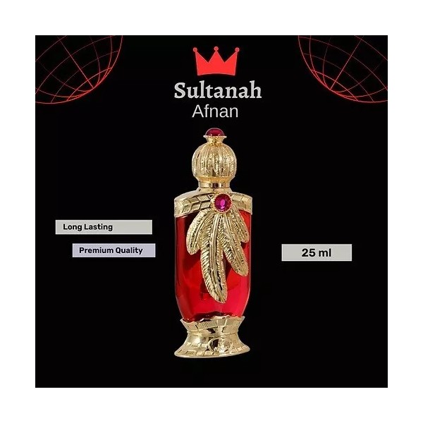 Afnan Sultanah Perfume Oil by Afnan 25 ML 🥇Made in