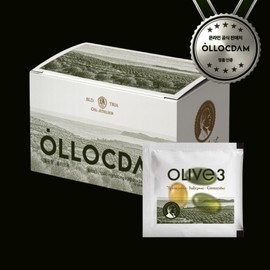Olokdam Olive 3 EVOO Mediterranean Olive Oil Capsules 24 Capsules 1 Box / 올록담 올리브3 EVOO 지중해 올리브오일 캡슐 24포 1BOX