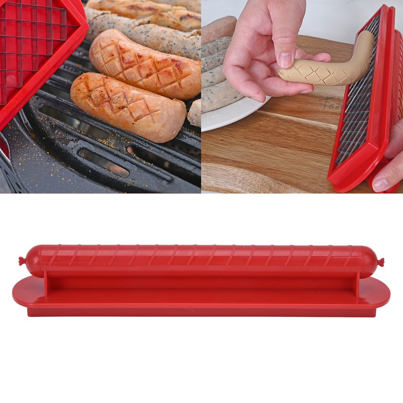 Hot Dog Cutter Ergonomic Efficient Hot Dog Slicing Tool with