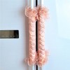 Luxury Lace Embroidery Refrigerator Fridge Door Handle Cover Handles Protector,