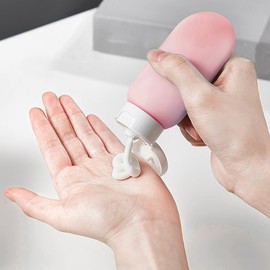 60ml Pastel Empty Bottle (Pink) Pink 40ea