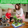 Magnetblöcke – 120 Zufällig Stück Magnetische Bausteine für Kinder, Baue