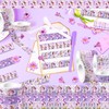 Fairy Washi Tape 12 Rolls Purple Decorative Tape Masking Tape