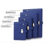 A7 Yellow PU Leather Business Notebook with Pen Pocket and