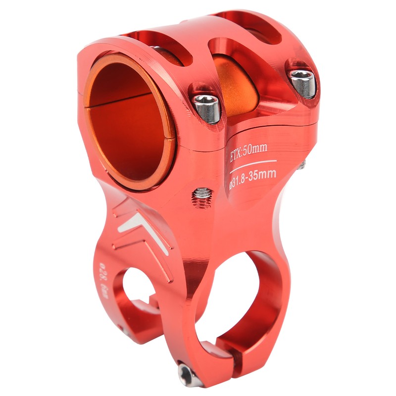 CANSUCC 31.8/35mm Bike Handle Stem Riser Short Handle Stem Aluminum