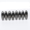 37mm Hematite Oval Magnetic Balls, 8 Pieces Snake Eggs Magnets