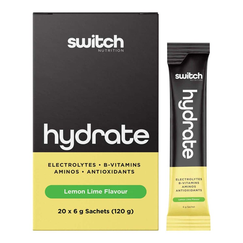 Switch Nutrition Hydrate Electrolytes - Lemon Lime, 150g