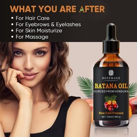 Batana Oil for Hair Growth from Honduras for All Hair Types, Hair Oil for Hair Growth & Treatment|Enhances Radiance & Nourishment (30ml)