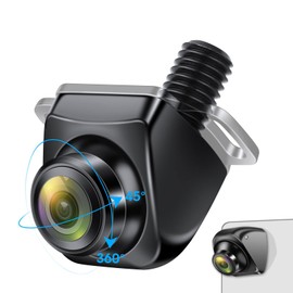 Adjustable Universal Design: Rear Camera, AHD, 1080P, 720P, NTSC, PAL, Supports 4 Signal Output, 360° Rotation, Rear Camera Body, Can Be Installed Without Drilling/Drilling, Rear Camera, Front Camera,