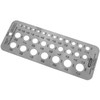 SQXBK Drill Gauge Stainless Steel Drill Bit Size Checker Plate