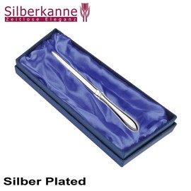 SILBERKANNE Bremen Letter Opener L 21.5 cm Premium Silver Plated Elegant Silver-Plated with Stylish Gift Packaging