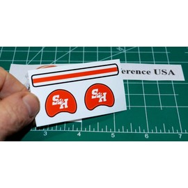 Sam Houston State Bearkats *DIECUT DECALS* for Football Gumball Helmets CONF-USA