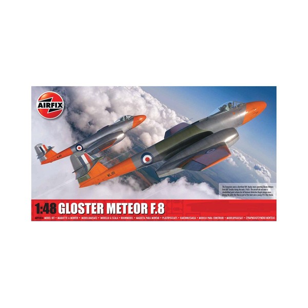Airfix Model Airplane Kit Gift Set - A09182A Gloster Meteor