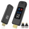 2025 Upgraded Wireless HDMI Transmitter and Receiver, Plug & Play,