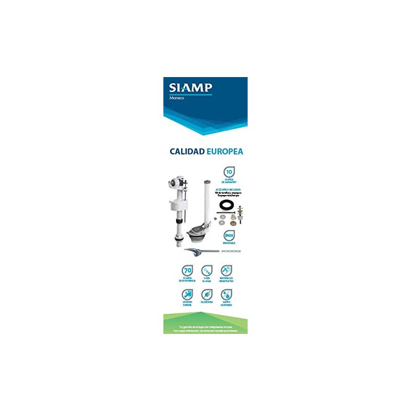 KIT COMPLETO DE REPARACIÓN PARA SANITARIO MARCA SIAMP 99TK