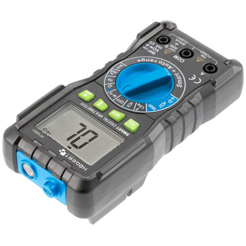 Digital Multimeter Högert NCV AC/DC Voltmeter Ohmmeter Widerstandskapazität Frequanec Zählungen