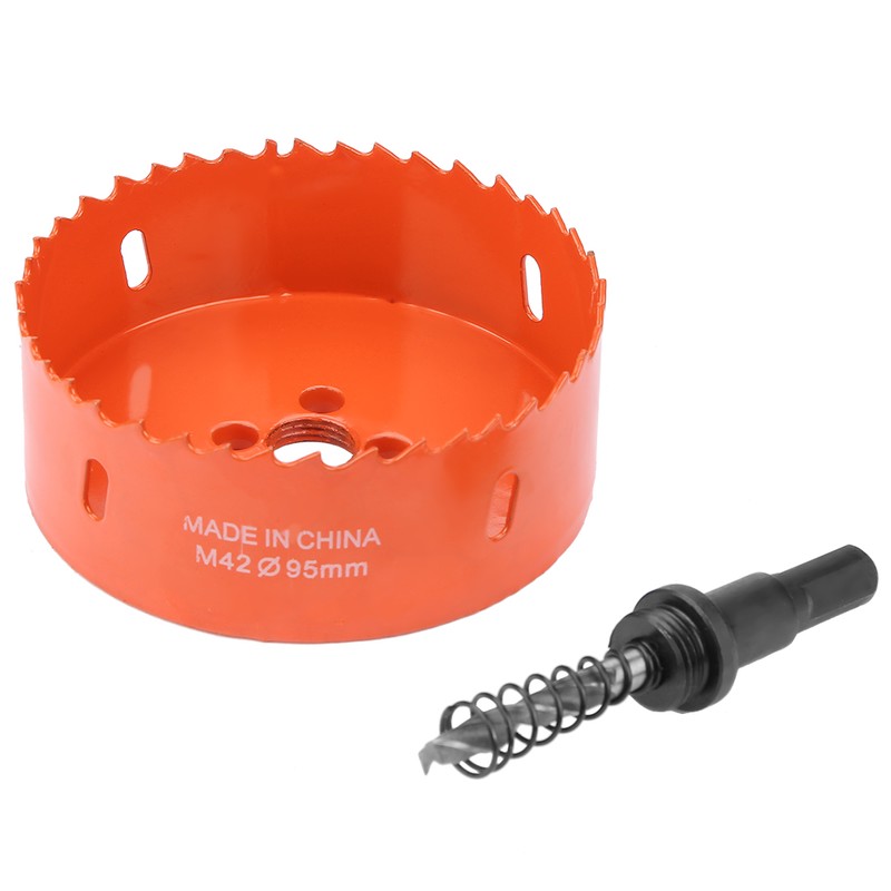 95mm M42 High Speed Steel Bi metal Holesaw Cutter Hole