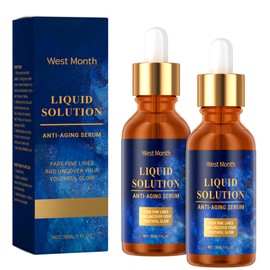 Gesichtsserum, feuchtigkeitsspendendes Serum, Anti-Aging-Gesichtspflegelotion, Kollagen-Serum, feuchtigkeitsspendend, reduziert feine Linien, hellt den Teint, 2 Stück, 30 ml