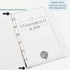 Hochzeitideal Mr & Mrs Family Book Series Grey 21.0 cm