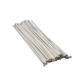 BaveL - 36 radios de acero inoxidable para bicicleta de montaña, 274 mm con pezones (274)