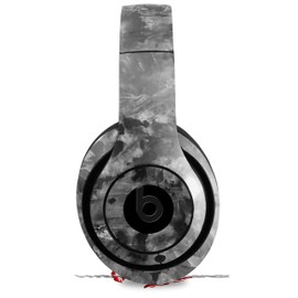 Skin Decal Wrap Works with Beats Studio 2 and 3 Wired and Wireless Headphones Marble Granite 02 Speckled Black Gray Skin Only Headphones NOT Included