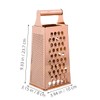 DOITOOL Multi Purpose 4-Sided Stainless Steel Vegetable Slicer Wire Cutter