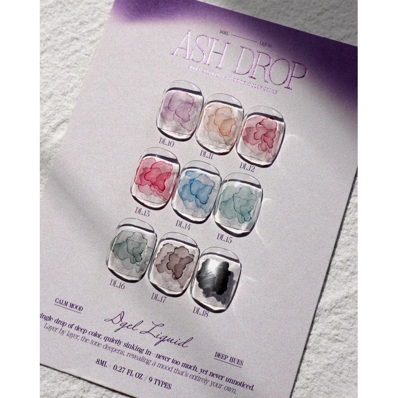 classic nail Diesel Liquid Ash Drop Ink Gel + 30