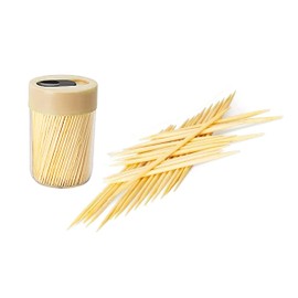 Natural Bamboo Wood tooth Picks (Cream) 400 Count