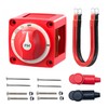 FASTSTORM 300A Waterproof Battery Disconnect Switch 12V-48V, On/Off Kill Switch