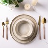 GBHOME Ceramic Dinnerware Sets for 4, 12 Pieces Stoneware Plates