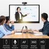 2K Ultra HD Webcam with Microphone, Full HD 2K Webcam