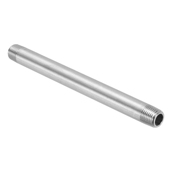 PATIKIL 304 Stainless Steel Pipe Fitting 1/4" NPT x 1/4"