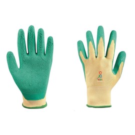 Junior Work Gloves for Children JO-JO-4 Kids 5-7 and 8-11 Years, Protective Gloves, Children's Gardening Gloves, Work Garden Gloves (2 Pairs, 8-11 Years)