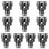TAILONZ PNEUMATIC Black 8MM OD Y Spliter Plastic Push to