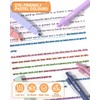 Nicpro 33PCS Aesthetic Highlighter and Gel Pen set with Case,
