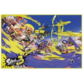Skater VS1-A Leisure Sheet, S Size, 23.6 x 35.4 inches (60 x 90 cm), Splatoon 3