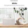 carrotez Tissue Box Cover, [Refined] Modern PU Leather Rectangular Tissue