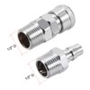 uxcell Air Tool Pressure Washer Male High Flow Coupler Plug