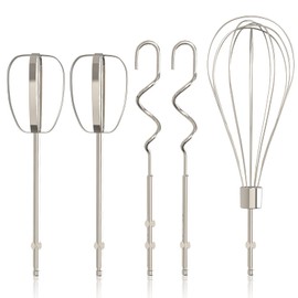 Yomelo Hand Mixer beaters 5x Stainless Steel Accessories Suitable for all Yomelo Model