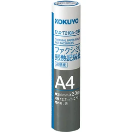 コクヨ ファクシミリ感熱記録紙 A4 FAX-T210A-30